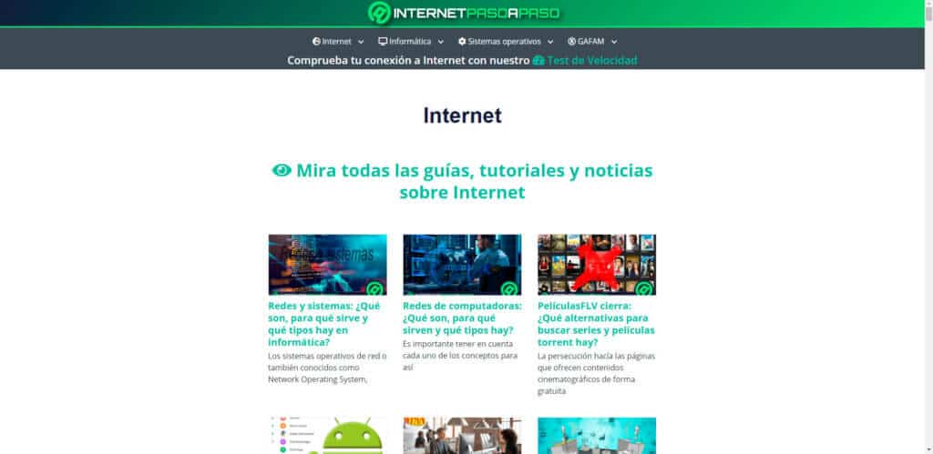 sección de internetpasoapaso.com