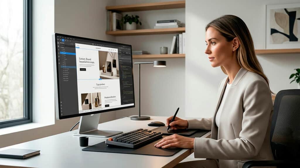 Diseñando web corporativa.